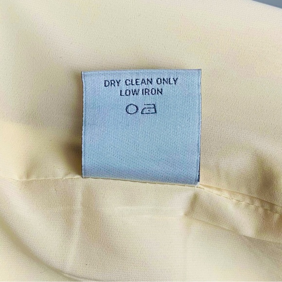 $365 Carlisle New York Creme Beige 100% Wool Luxury Dress Pants Women's Size 6 - Picture 13 of 13